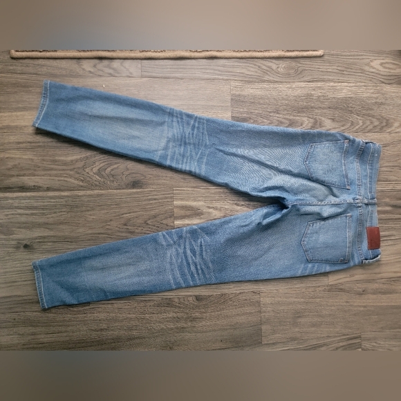 Madewell Blue Skinny Jeans Sleek Fit - Picture 3 of 8
